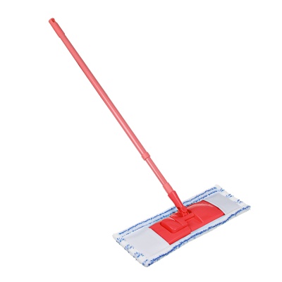 Изображение товара Швабра с насадкой из микрофибры, гладкий ворс,телескоп 120см VETTA (20шт/кор) в Миди Лтд