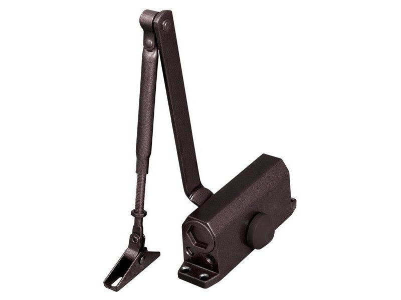 Доводчик дверной 50-100кг TDR-100 BR Коричневый - фото в Миди Лтд Изображение товара Доводчик дверной 50-100кг TDR-100 BR Коричневый в Миди Лтд