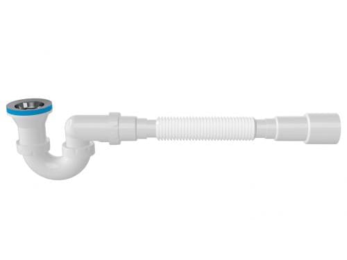 Изображение товара Сифон ZEGOR для душевого поддона P162-0 1 1/2 40*50 мм U-образный (40шт/уп) в Миди Лтд