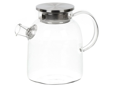 Чайник заварочный стекло с ситечком нерж сталь 1,8л Daniks Прозрачный (24шт/уп) Х - фото в Миди Лтд Изображение товара Чайник заварочный стекло с ситечком нерж сталь 1,8л Daniks Прозрачный (24шт/уп) Х в Миди Лтд
