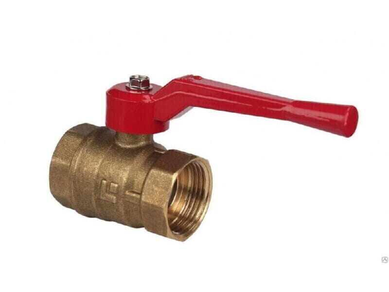 Изображение товара Кран шаровой 1"1/2 11Б27п1 Г/Г ручка Ду 40 (15шт/уп) в Миди Лтд