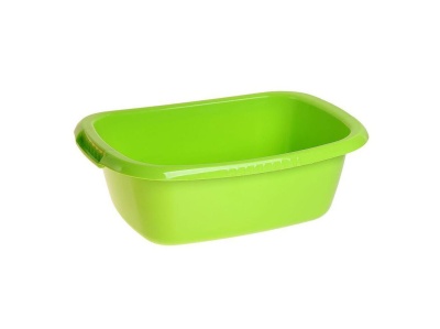 Изображение товара Таз пластиковый ВОДОЛЕЙ овальный 32л салатовый (8шт/уп) в Миди Лтд