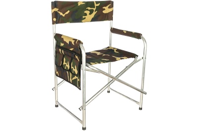 Кресло складное СЛЕДОПЫТ 595х450х800мм с карманом на подлокотнике, алюминий - фото в Миди Лтд Изображение товара Кресло складное СЛЕДОПЫТ 595х450х800мм с карманом на подлокотнике, алюминий в Миди Лтд