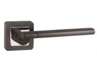 Изображение товара Ручки дверные GALAXY QR GR/CP-23 графит/хром в Миди Лтд