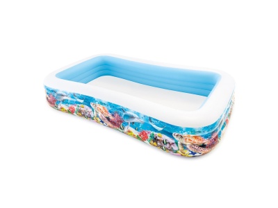 Изображение товара Бассейн надувной детский Цветные рыбки INTEX 305*183*56см 1050л 58485NP (2шт/кор) в Миди Лтд