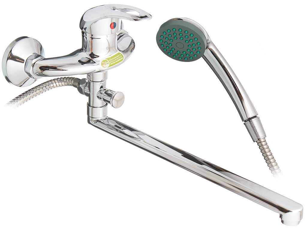 Смеситель для ванны длинный излив JGN0120 Juguni - фото в Миди Лтд Изображение товара Смеситель для ванны длинный излив JGN0120 Juguni в Миди Лтд