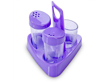 Набор для специй ЛЮМИЦИ фиолетовый (12шт/уп) - фото в Миди Лтд Изображение товара Набор для специй ЛЮМИЦИ фиолетовый (12шт/уп) в Миди Лтд