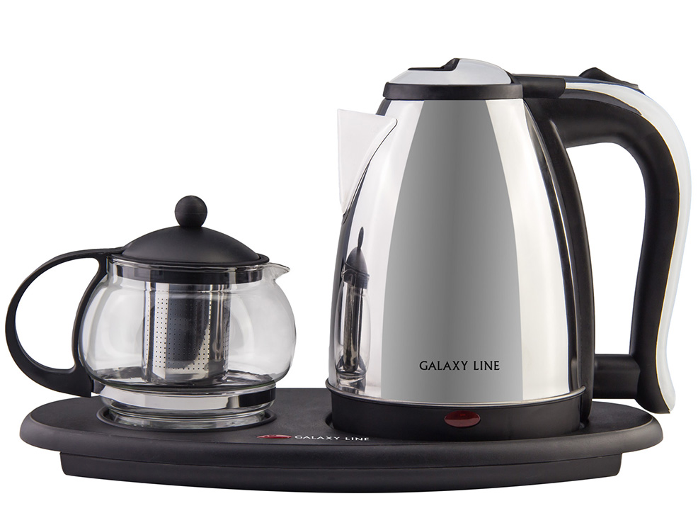 Набор для приготовления чая GALAXY LINE GL 0401 суммарная мощность 2035Вт чайник 1,8л заварочный  - фото в Миди Лтд Изображение товара Набор для приготовления чая GALAXY LINE GL 0401 суммарная мощность 2035Вт чайник 1,8л заварочный  в Миди Лтд
