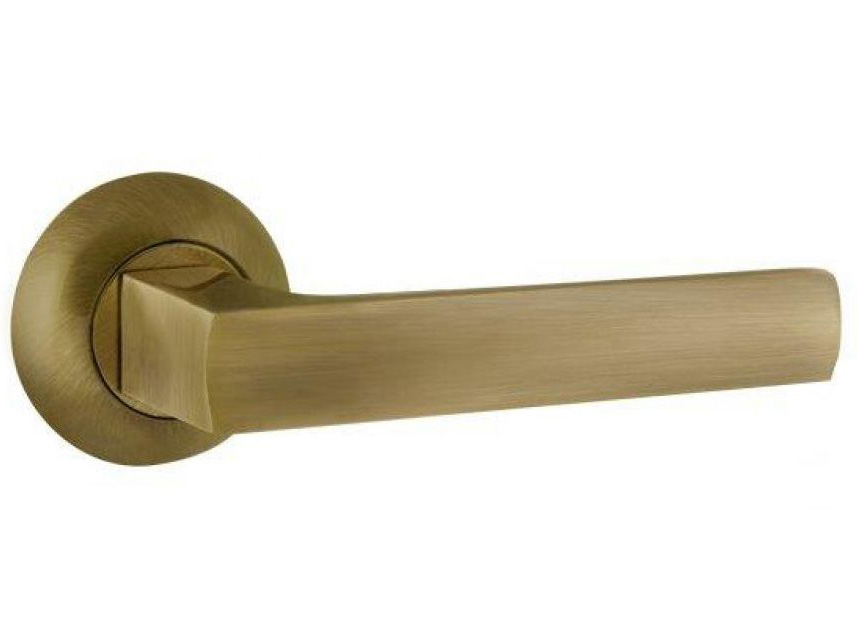 Ручки дверные ERGO JR ABG-6 зеленая бронза - фото в Миди Лтд Изображение товара Ручки дверные ERGO JR ABG-6 зеленая бронза в Миди Лтд