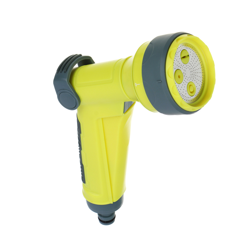 Изображение товара Пистолет садовый для полива 4 режима форсунка регулирования напора ABS PP нейлон INBLOOM    ХХ в Миди Лтд