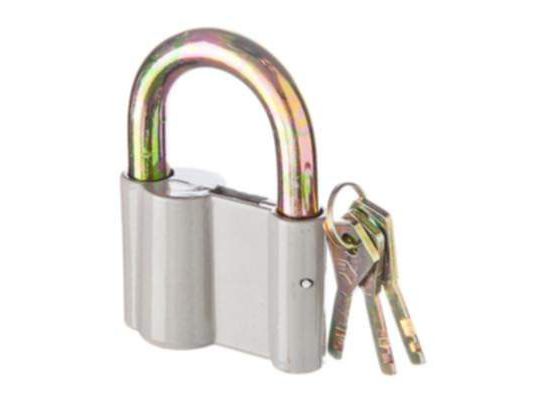 Изображение товара Замок навесной 70мм Ермак алюминиевый (72шт/кор) в Миди Лтд