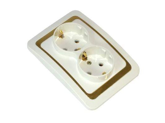 Розетка двухместная без заземл. БЕЛАЯ           ХХ - фото в Миди Лтд Изображение товара Розетка двухместная без заземл. БЕЛАЯ           ХХ в Миди Лтд