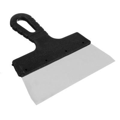 Изображение товара Шпатель металл (нерж) пластиковая ручка 200 мм РОКОТ (80шт/кор) в Миди Лтд