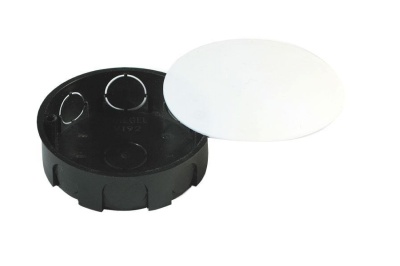 Изображение товара Коробка разветвительная для сплошных стен с крышкой 93х28 IP20 в Миди Лтд