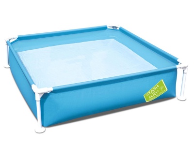 Бассейн каркасный прямоугольный BESTWAY My First Frame 122*122*30,5см 56217 - фото в Миди Лтд Изображение товара Бассейн каркасный прямоугольный BESTWAY My First Frame 122*122*30,5см 56217 в Миди Лтд