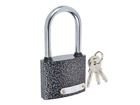 Изображение товара Замок навесной 75мм Ермак  с длинной дужкой   ХХ в Миди Лтд