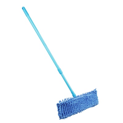 Изображение товара Швабра с насадкой из микрофибры, ручка телескоп. окрашенный металл 70-120см VETTA (20шт/кор) в Миди Лтд