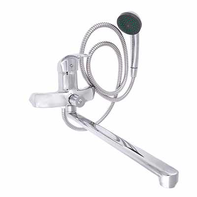 Смеситель для ванны СоюзКран с душем          ХХ - фото в Миди Лтд Изображение товара Смеситель для ванны СоюзКран с душем          ХХ в Миди Лтд