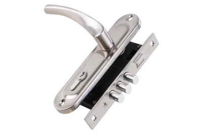 Замок врезной Никель матовый с ручкой KIT P15 4061/3 CRONA SN - фото в Миди Лтд Изображение товара Замок врезной Никель матовый с ручкой KIT P15 4061/3 CRONA SN в Миди Лтд