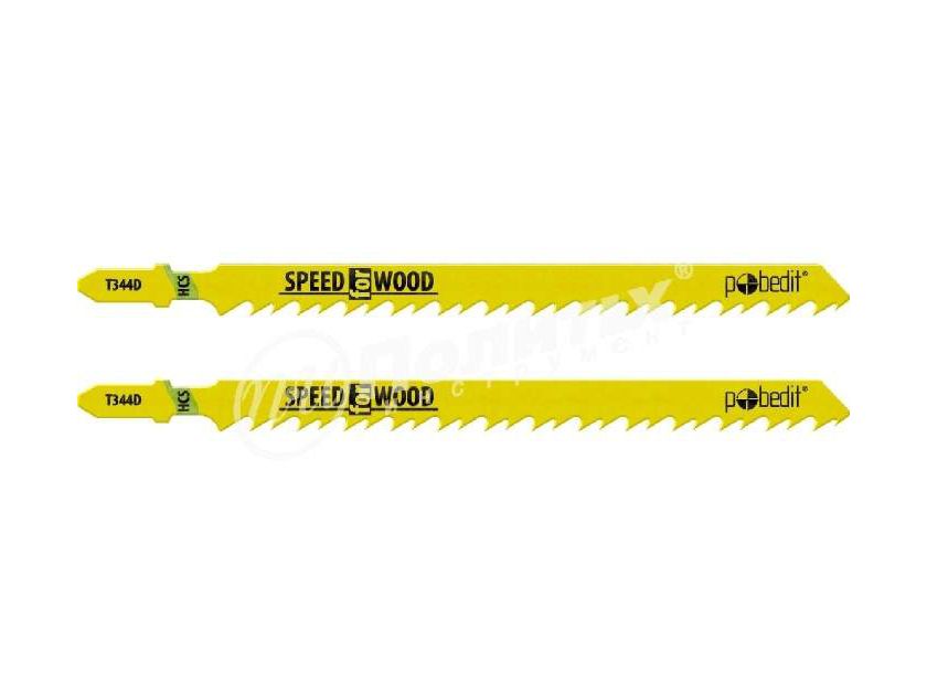 Изображение товара Полотна для электролобзика Pobedit T344D HCS (2шт/уп) 2500010 в Миди Лтд