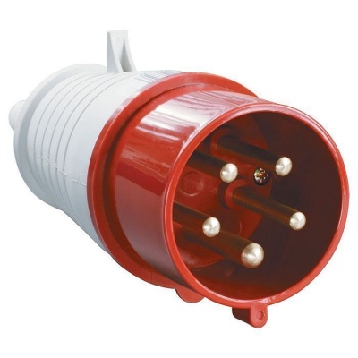 Изображение товара Вилка 025 ЗР+РЕ+N 32А 380В IP44 в Миди Лтд