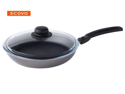 Изображение товара Сковорода Scovo Discovery 26см ст. крышка антипригарное покрытие (8шт/уп) в Миди Лтд