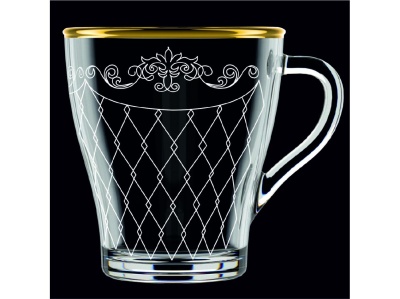 Кружка для чая Винтаж 250мл (20шт/уп) Х - фото в Миди Лтд Изображение товара Кружка для чая Винтаж 250мл (20шт/уп) Х в Миди Лтд