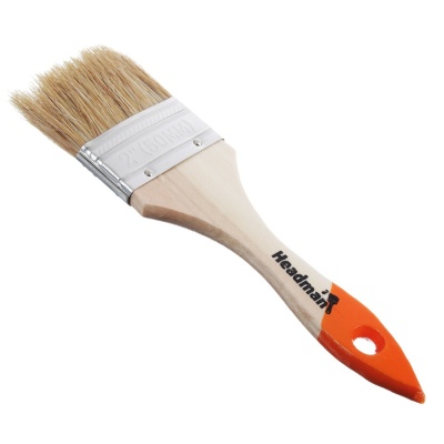 Изображение товара Кисть малярная плоская Бейсик 50мм натуральная щетина Ермак (12шт/уп) в Миди Лтд