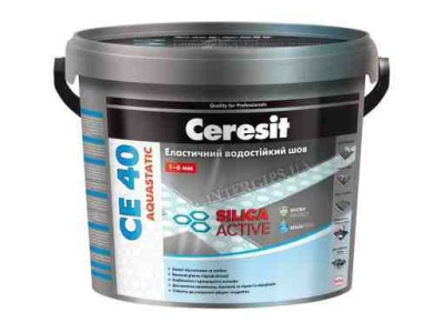 Изображение товара Затирка Ceresit СЕ40/2 натура эластичная 2кг в Миди Лтд