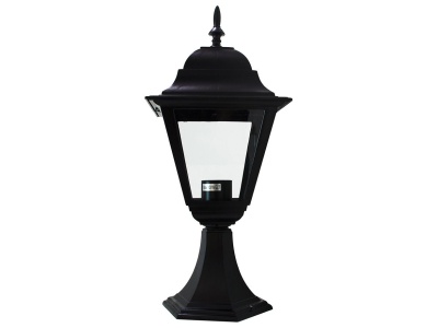 Светильник Feron 4104 садово-парковый черный квадрат 60Вт - фото в Миди Лтд Изображение товара Светильник Feron 4104 садово-парковый черный квадрат 60Вт в Миди Лтд