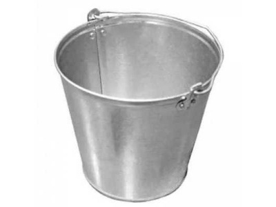 Изображение товара Ведро оцинкованное хозяйственное 12л (10шт/уп) в Миди Лтд