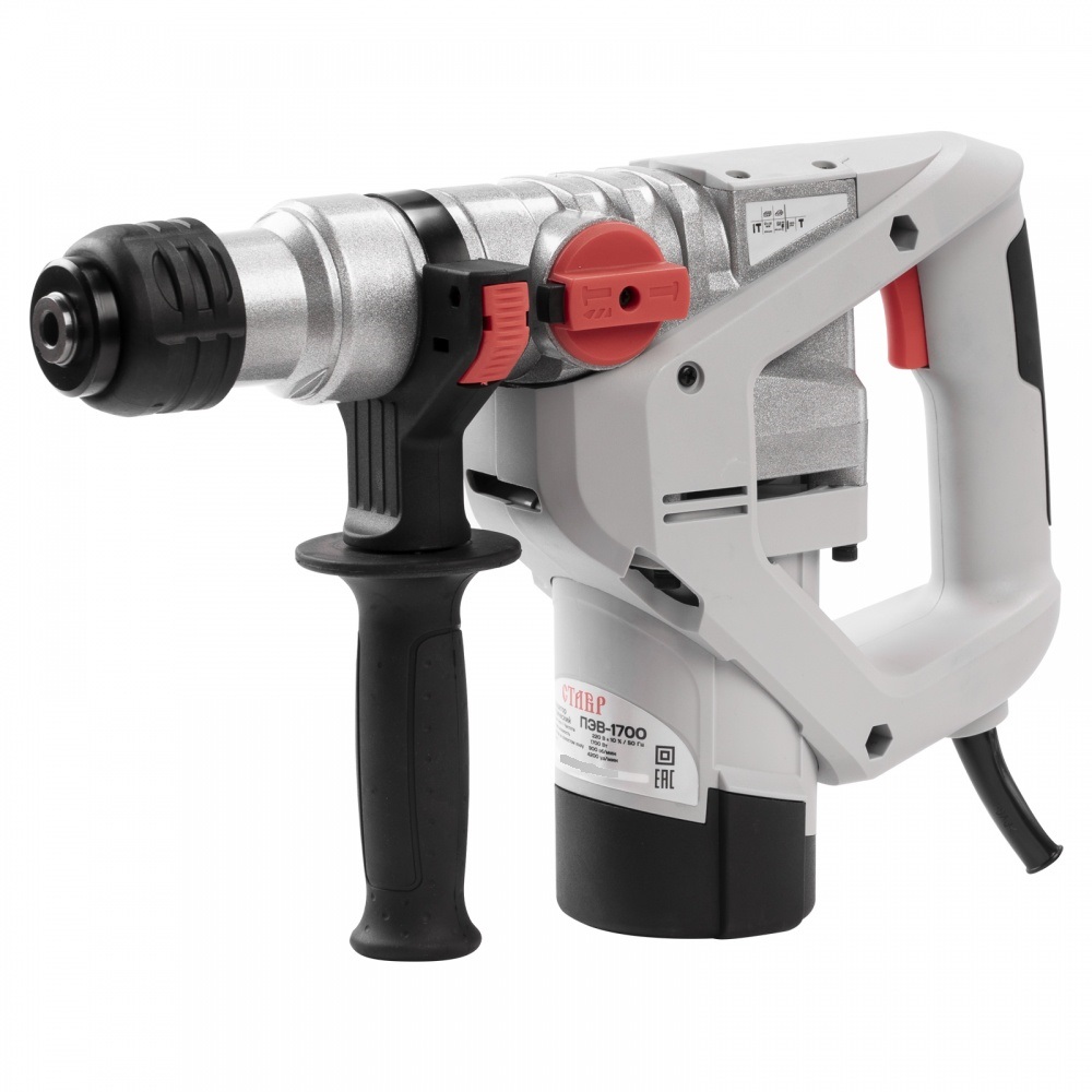 Перфоратор в кейсе Ставр ПЭВ-1700,  1700Вт, 900 об/мин - фото в Миди Лтд Изображение товара Перфоратор в кейсе Ставр ПЭВ-1700,  1700Вт, 900 об/мин в Миди Лтд