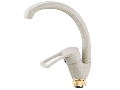 Смеситель для кухни YUB4-A-KS ZEGOR песочный - фото в Миди Лтд Изображение товара Смеситель для кухни YUB4-A-KS ZEGOR песочный в Миди Лтд