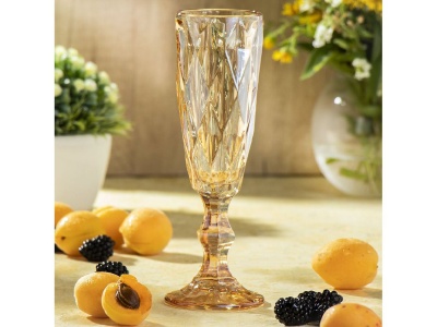 Бокал для шампанского стекло 180мл Daniks Мед (6шт/уп) - фото в Миди Лтд Изображение товара Бокал для шампанского стекло 180мл Daniks Мед (6шт/уп) в Миди Лтд