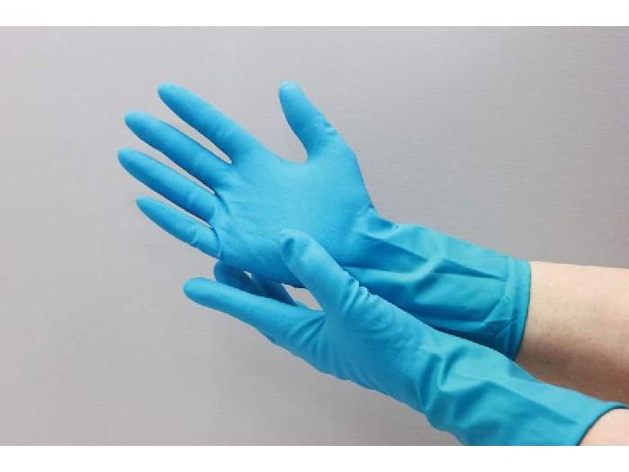 Перчатки медицинские латексные неопудренные размер L (25шт/уп) - фото в Миди Лтд Изображение товара Перчатки медицинские латексные неопудренные размер L (25шт/уп) в Миди Лтд