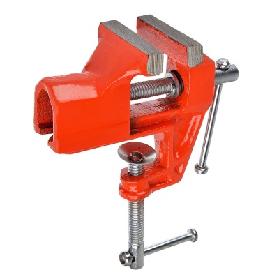 Тиски слесарные 50мм Ермак - фото в Миди Лтд Изображение товара Тиски слесарные 50мм Ермак в Миди Лтд