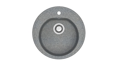 Изображение товара Мойка матовая Карельский Камень Cheraya 3/Q8 (510*510мм) темно-серая в Миди Лтд