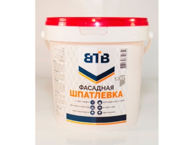 Изображение товара Шпатлевка фасадная ДС 0,7кг (12шт/кор; 660шт/пал) в Миди Лтд