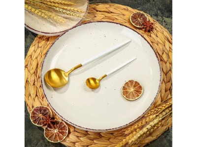 Тарелка обеденная керамика круглая 26см Daniks White Fusion белая (6шт/уп) - фото в Миди Лтд Изображение товара Тарелка обеденная керамика круглая 26см Daniks White Fusion белая (6шт/уп) в Миди Лтд