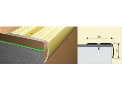 Изображение товара Угол 40*22 1,8 дуб дымчатый в Миди Лтд