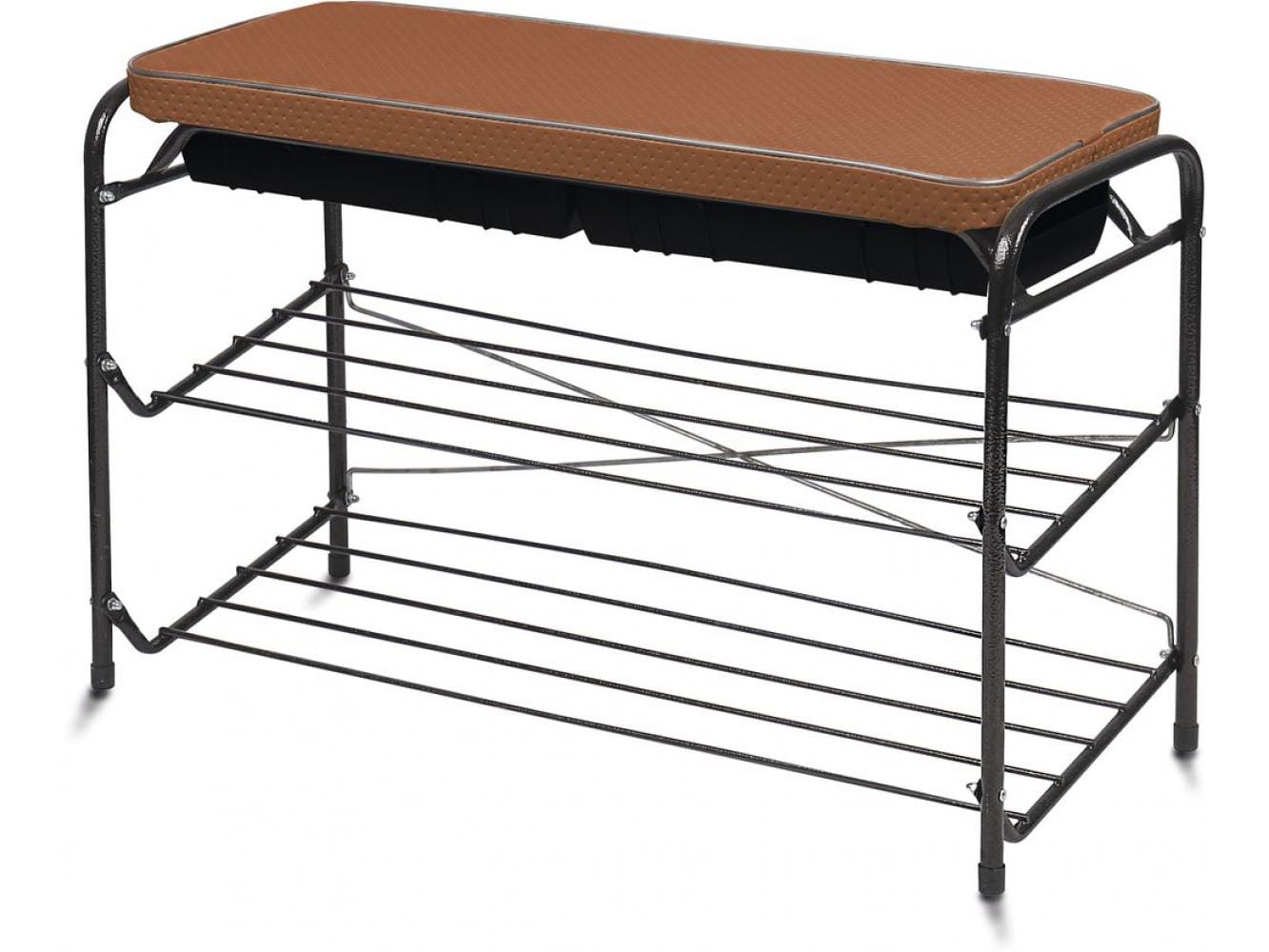 Изображение товара Этажерка с ящиком NIKA 790х330х510 медный антик в Миди Лтд