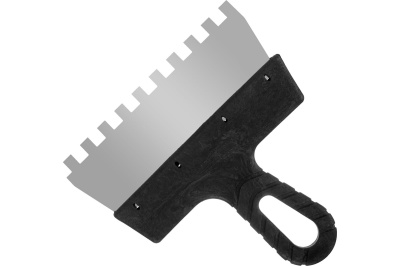 Шпатель малярный зубчатый 200мм зуб 8*8 - фото в Миди Лтд Изображение товара Шпатель малярный зубчатый 200мм зуб 8*8 в Миди Лтд