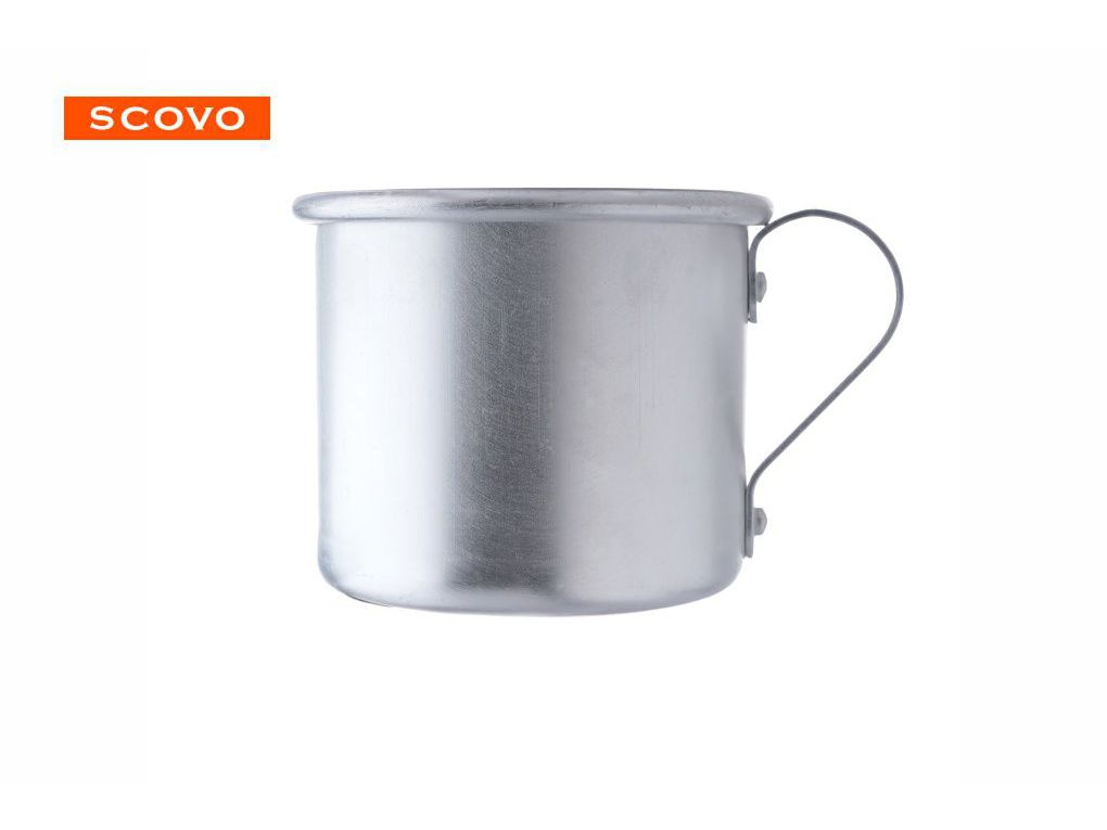 Кружка питьевая алюм. Scovo 0,5л. Х - фото в Миди Лтд Изображение товара Кружка питьевая алюм. Scovo 0,5л. Х в Миди Лтд