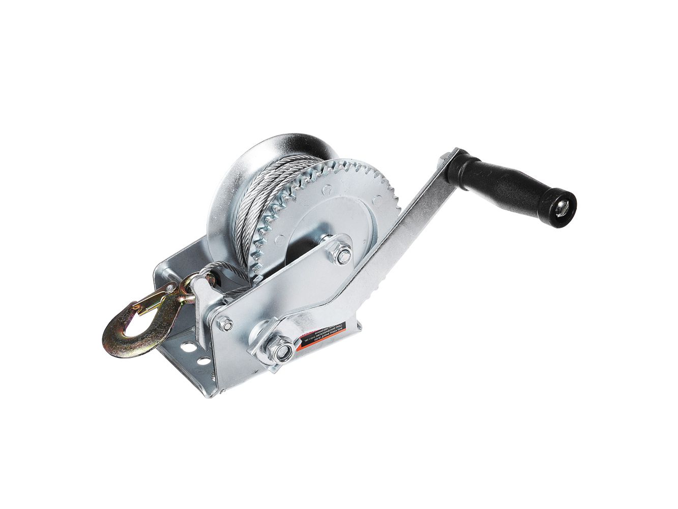 Лебедка ручная шестеренчатая 450кг ЕРМАК TRT 1101C 10м (6шт/кор) - фото в Миди Лтд Изображение товара Лебедка ручная шестеренчатая 450кг ЕРМАК TRT 1101C 10м (6шт/кор) в Миди Лтд