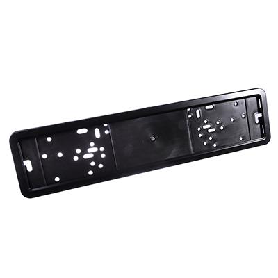 Держатель номера пластик+нерж.сталь,черная рамка  ХХ - фото в Миди Лтд Изображение товара Держатель номера пластик+нерж.сталь,черная рамка  ХХ в Миди Лтд