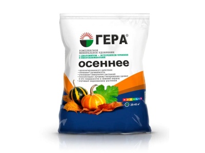 Удобрение ГЕРА ОСЕНЬ 2,3кг (10шт/уп) - фото в Миди Лтд Изображение товара Удобрение ГЕРА ОСЕНЬ 2,3кг (10шт/уп) в Миди Лтд