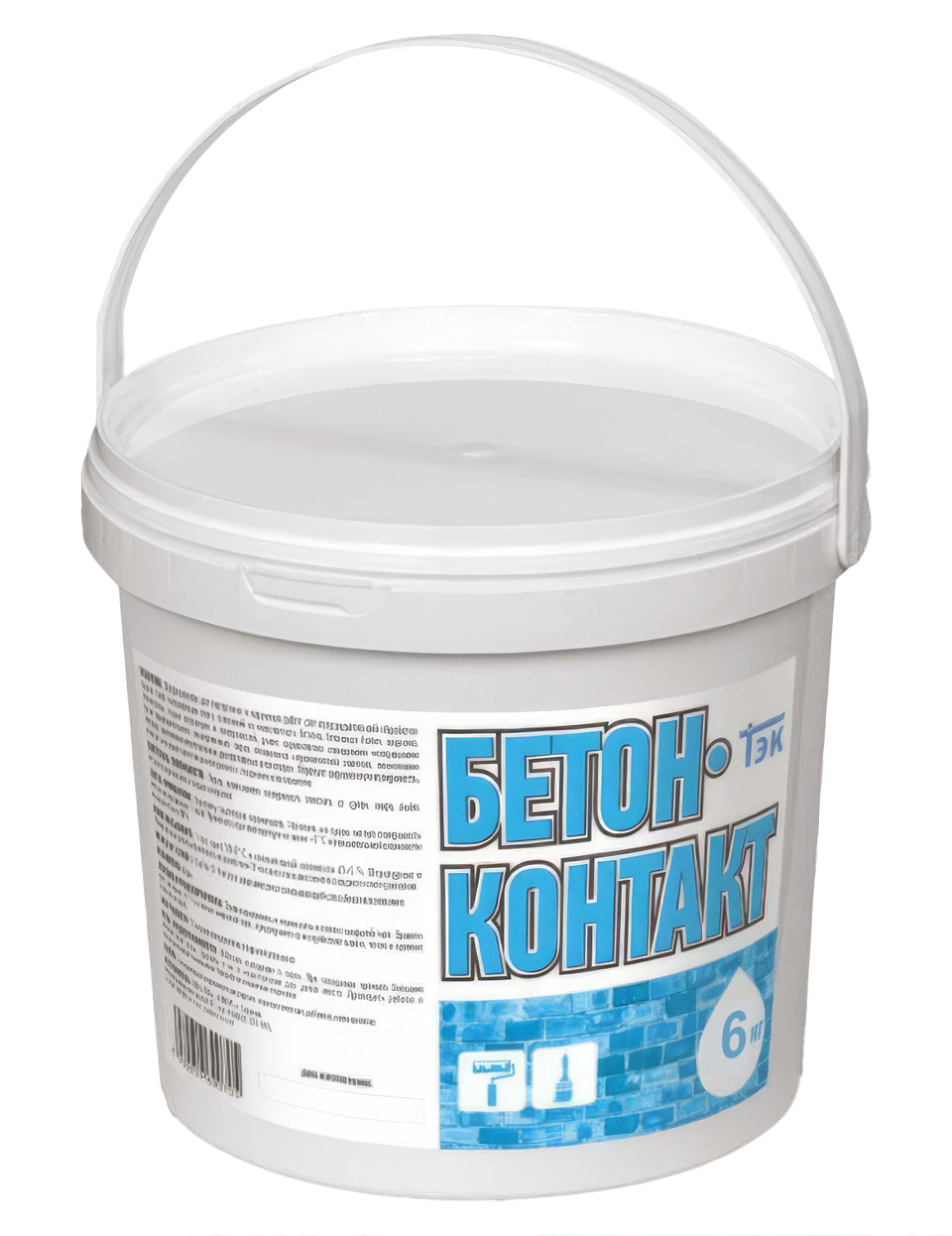 Изображение товара Грунт Бетон-контакт ТЭК 6кг (54шт/пал) в Миди Лтд