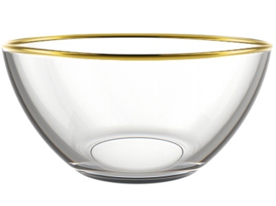 Изображение товара Салатник малый Золотая кайма 250мл (36шт/уп) Х в Миди Лтд