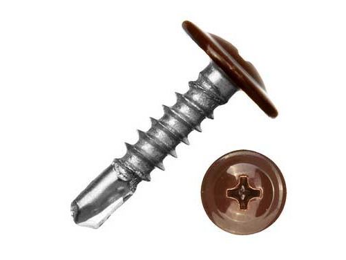 Саморез п/ш шоколад 4,2*13 RAL 8017 сверло (100шт/уп) - фото в Миди Лтд Изображение товара Саморез п/ш шоколад 4,2*13 RAL 8017 сверло (100шт/уп) в Миди Лтд