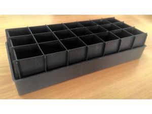 Ящик для рассады Профи 21 с перегородками 400*175*90мм - фото в Миди Лтд Изображение товара Ящик для рассады Профи 21 с перегородками 400*175*90мм в Миди Лтд